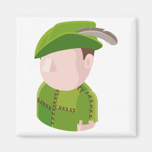 Geächtete Avatara-Leute-Ikone Magnet