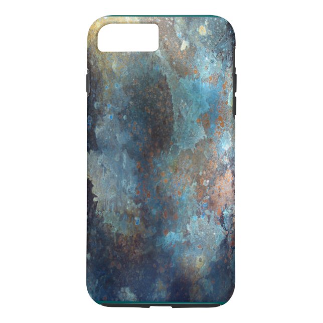 Gealterter kupferne Patina iPhone 7 Pluskasten Case-Mate iPhone Hülle (Rückseite)