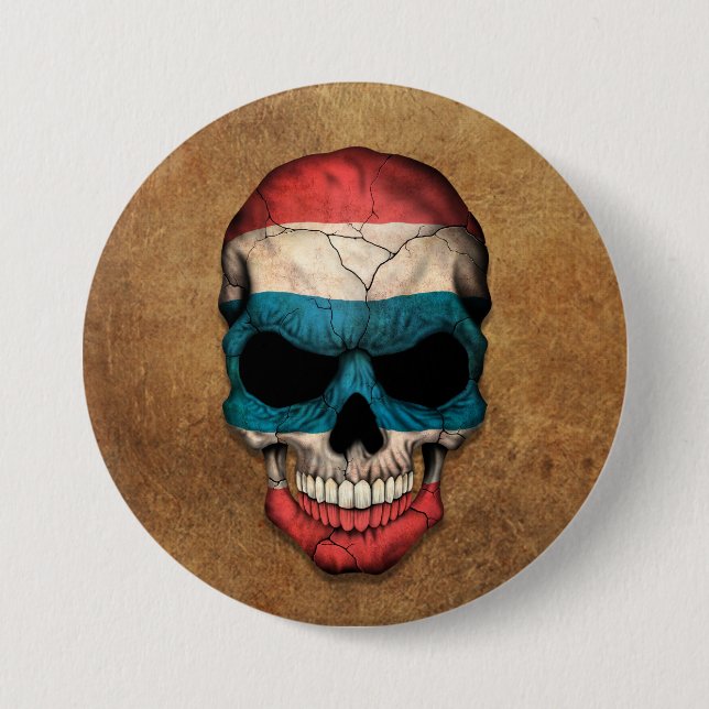 Gealterter und getragener thailändischer button (Vorderseite)