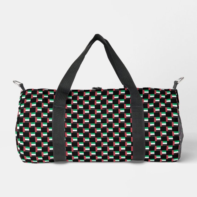 Geändertes Flaggenmuster der Vereinigten Arabische Duffle Bag (Vorderseite)