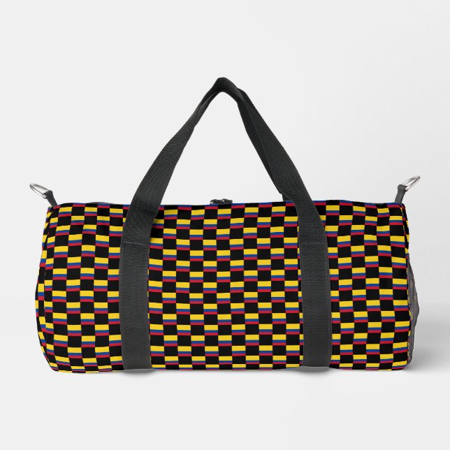Geändertes kolumbianisches Flaggenmuster Duffle Bag (Vorderseite)