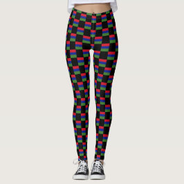 Geändertes Muster für Gambia-Flaggen Leggings