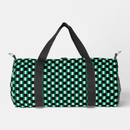 Geändertes nigerianisches Flaggenmuster Duffle Bag