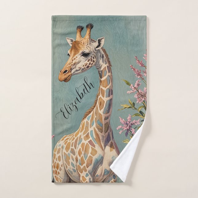 Géant doux personnalisé (Serviette à main)