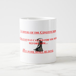 Géante 20 onces. La tasse de café avec des usurpateurs