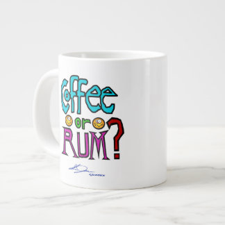 Géante Café ou RHUM ? Tasse