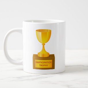 Géante Copie de trophée de participation sur la tasse