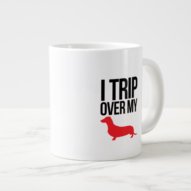 Géante Je me déclenche au-dessus de ma tasse de Weiner (Devant droit)