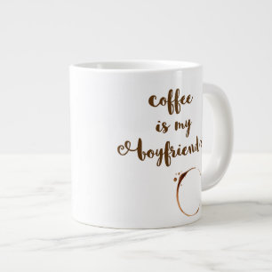 Géante Le café est mon ami - tasse enorme