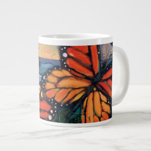 Géante Papillons de monarque à la tasse naturelle