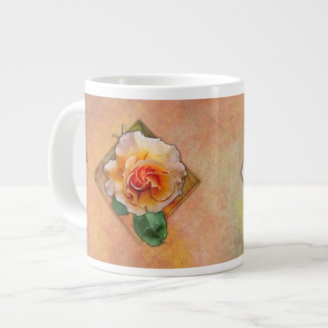 Géante Rose d'une autre couleur - tasse de thé (Devant gauche)