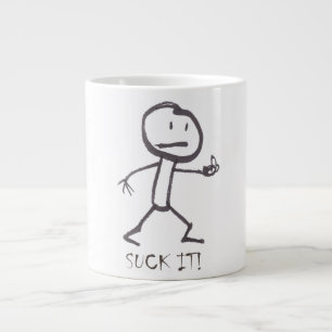 Géante Sucez-le tasse enorme