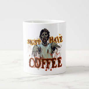 Géante Tasse de café de zombi de matin
