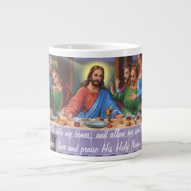 Géante Tasse de dernier dîner de Jésus (Devant)