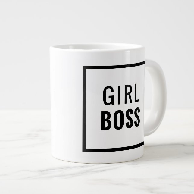 Géante Tasse de patron de fille (Devant droit)