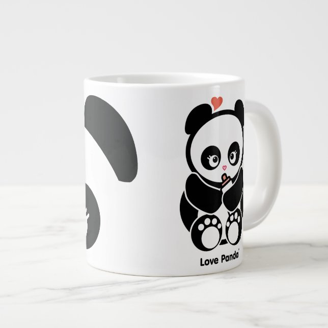 Géante Tasse d'éléphant de Panda® d'amour (Devant droit)