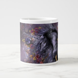 Géante Tasse enorme de spécialité de licorne de rose de