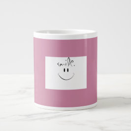 Géante Tasse enorme rose