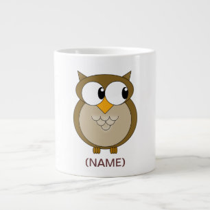 Géante Tasse PERSONNALISÉE de spécialité de HIBOU