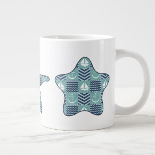 Géante Tasse Spéciale Couvre-Lit Nautique