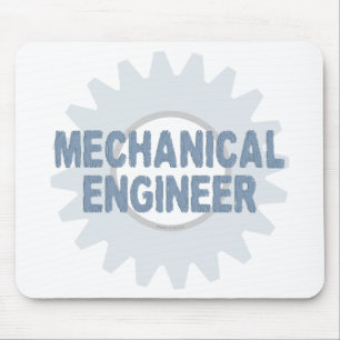 Gear Blue Gray für Maschinenbauer Mousepad