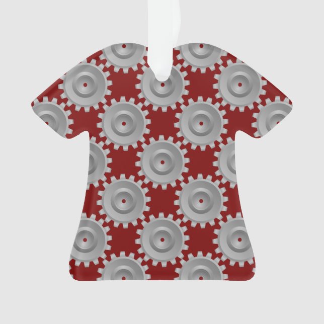 Gear Gears Ornament (Vorderseite)