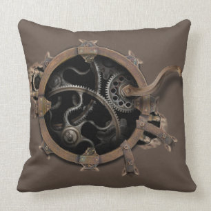 Gear Porthole Pillow - HIDDEN Kissen