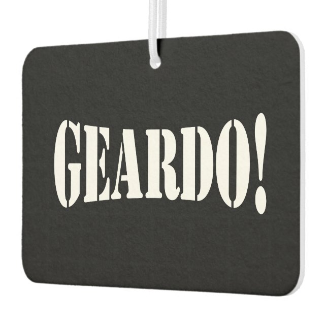 GEARDO! AUTOLUFTERFRISCHER (Links)