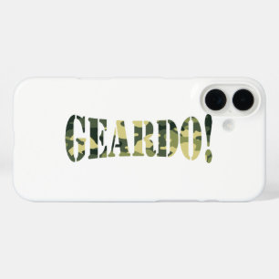 GEARDO! CAMOUFLAGE iPhone 16 PLUS HÜLLE