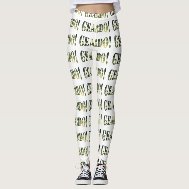 GEARDO! CAMOUFLAGE LEGGINGS (Vorderseite)