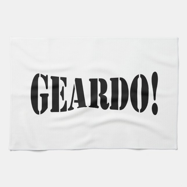 GEARDO! GESCHIRRTUCH (Horizontal)