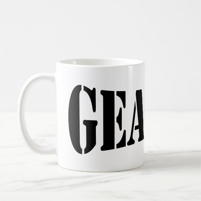 GEARDO! KAFFEETASSE (Links)