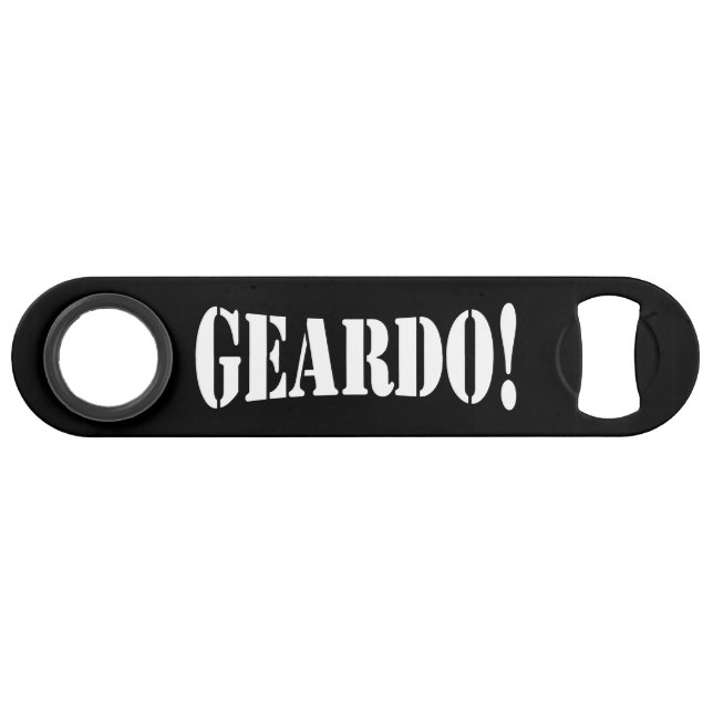 GEARDO! SPEED FLASCHENÖFFNER (Vorderseite (Horizontal))