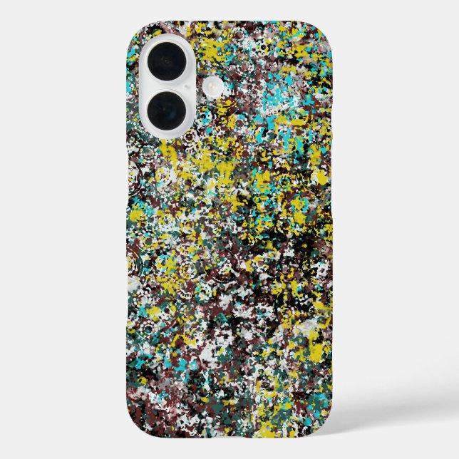 Geared Toward Abstract Art Design Lover iPhone 16 Hülle (Rückseite)