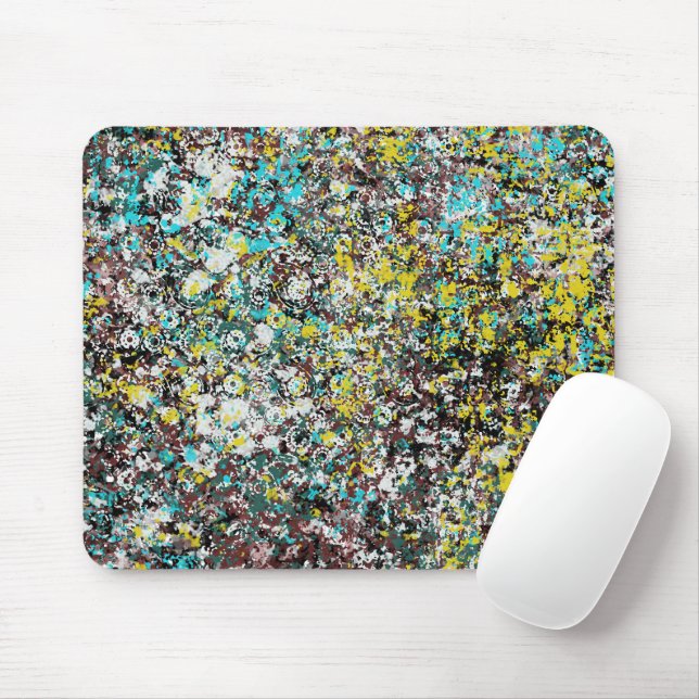 Geared Toward Abstract Art Design Lover Mousepad (Mit Mouse)