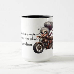 Gears, Ghouls und Granny Glam Tasse