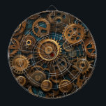 Gears Pattern Dartboard Dartscheibe<br><div class="desc">Ganganzeige</div>