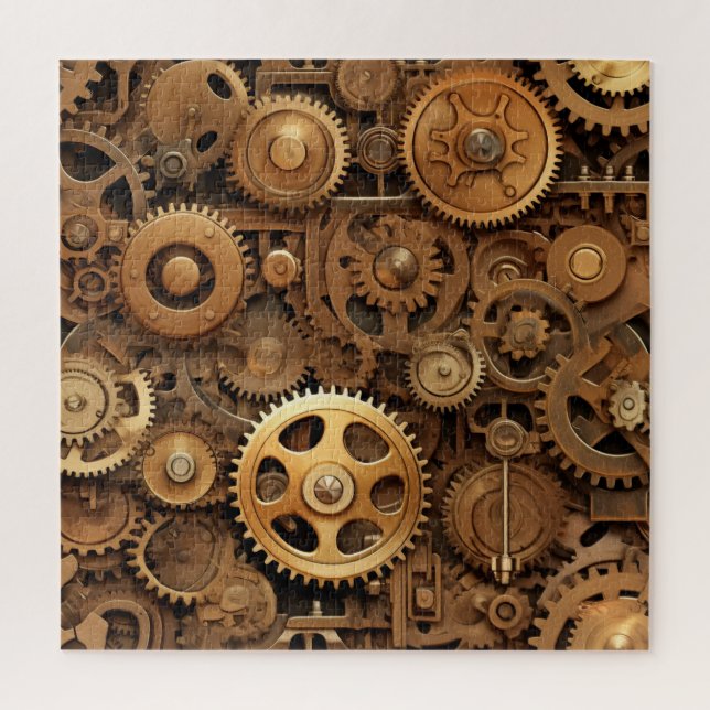 Gears Pattern Puzzle (Vertikal)
