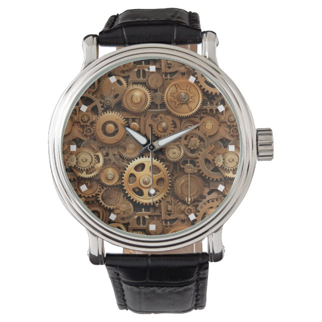 Gears Pattern Watch Armbanduhr (Vorderseite)