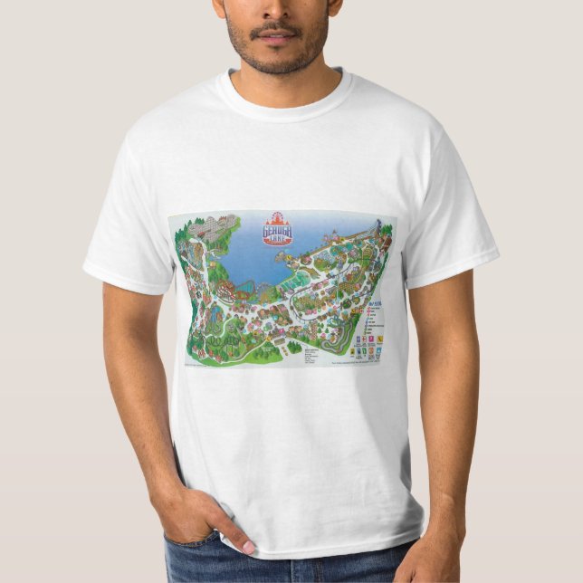 Geauga Lake Amusement Park! Erinnern Sie sich an d T-Shirt (Vorderseite)