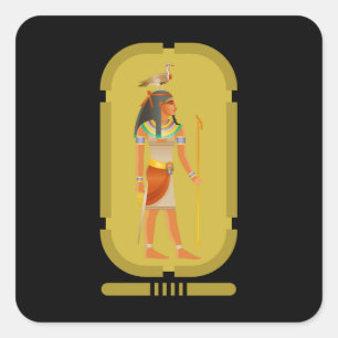 Geb Square Sticker