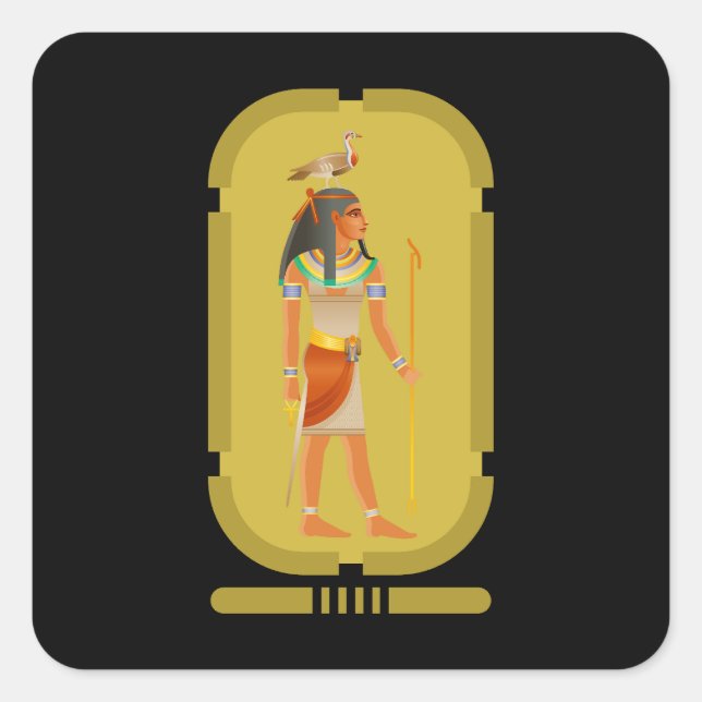 Geb Square Sticker (Vorderseite)