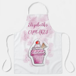 Gebäck aus Cupcake Schürze