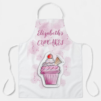 Gebäck aus Cupcake Schürze