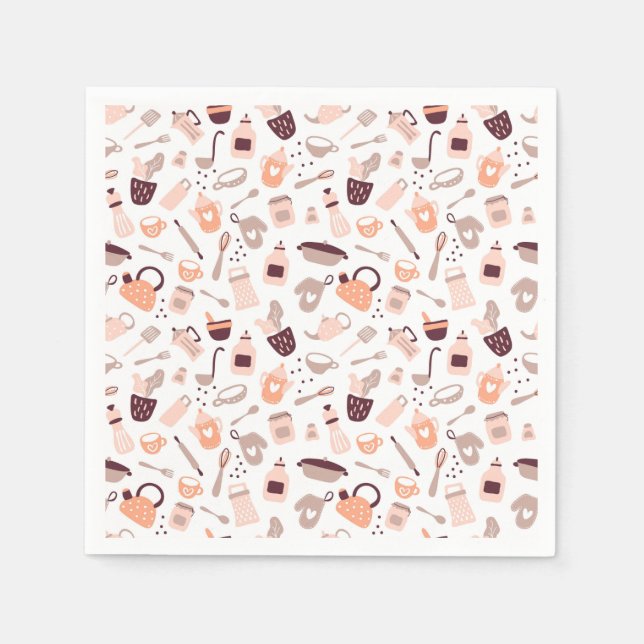 Gebäck für Neapel Serviette (Vorderseite)