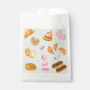 Gebäck in Paris Geschenktütchen