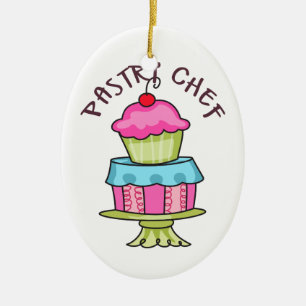Gebäck-Koch Keramik Ornament