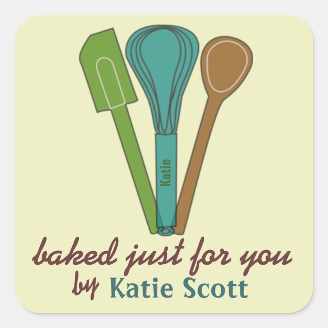 Gebacken für Sie von Katie Stickers (Vorderseite)