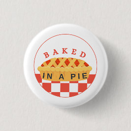 Gebacken in einem Kuchen Collectible Button