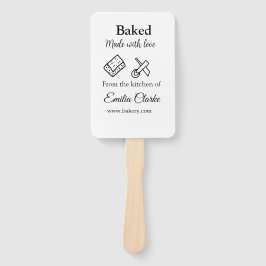 Gebacken mit Liebe Bäckerei Unternehmen hinzufügen Fächer